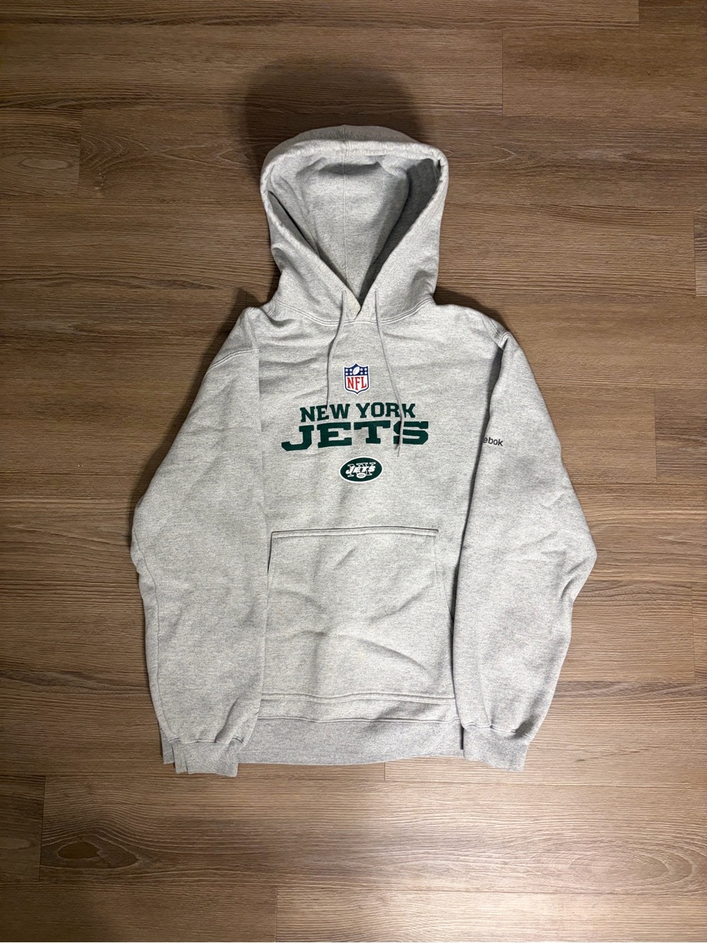 Vintage New York Jets Hoodie Reebok Size M Men (Oversized Fit)